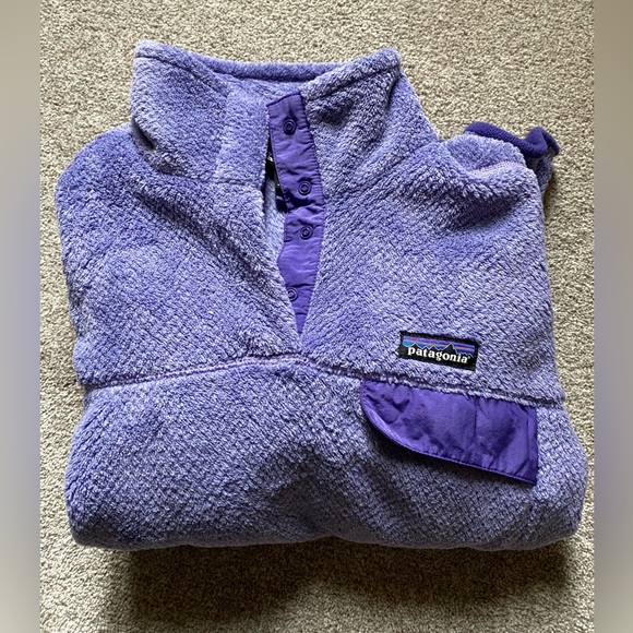 Women’s Patagonia Re-Tool Snap Fleece Pullover - Picture 2 of 4